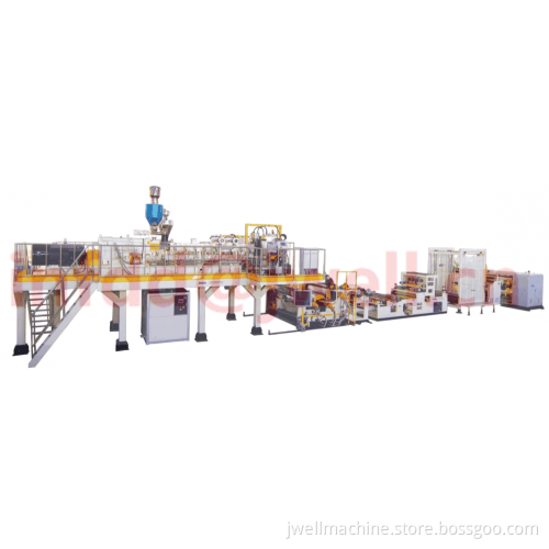 PET PLA sheet extrusion line